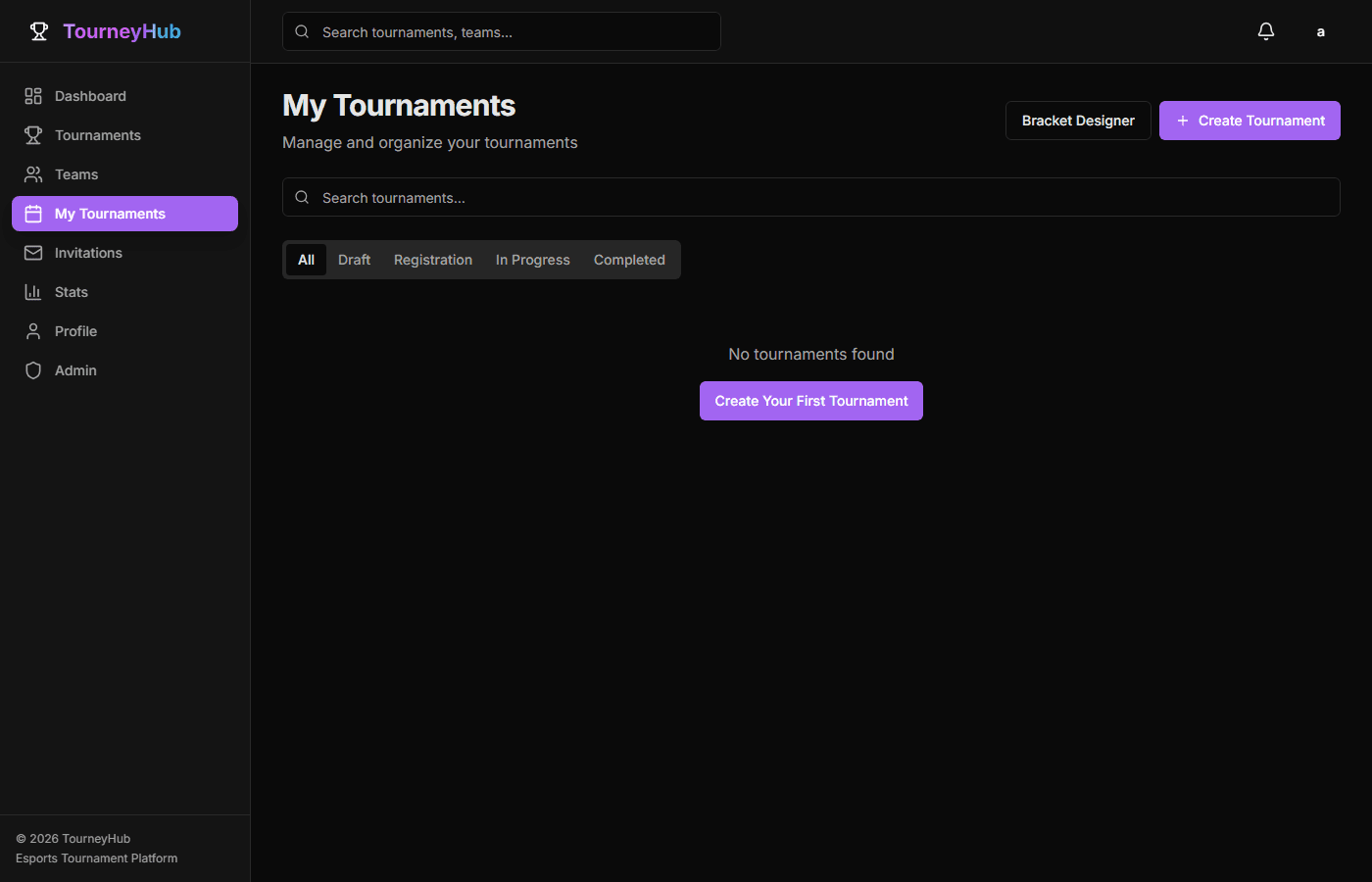 My tournaments